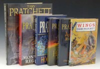 Lot 79 - Pratchett, T., The Amazing Maurice and his Educated Rodents, 2001, signed by author, protected dust wrapper, fine, and five other Pratchett firsts, si