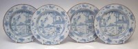 Lot 132 - Four Delft bowls possibly Liverpool.