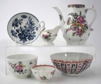 Lot 136 - Collection of Worcester porcelain circa 1770