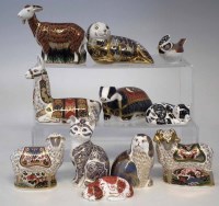 Lot 210 - Collection of Derby paperweights (11).