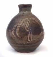 Lot 241 - Bernard Leach (1897-1978) vase, incised with a