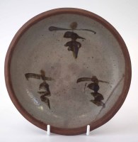 Lot 249 - Shoji Hamada (1894 -1978) studio pottery dish