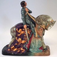Lot 274 - Royal Doulton figure of St. George.
