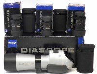 Lot 22 - Zeiss Diascope 65 and 3 lenses.
