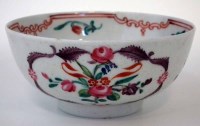 Lot 73 - Baddeley-Littler bowl circa 1780-85,   painted