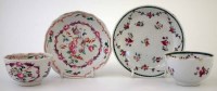 Lot 85 - Two Baddeley-Littler teabowls and saucers, circa
