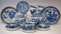 Lot 112 - Collection of Coalport circa 1800   printed with