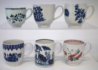 Lot 124 - Five Liverpool coffee cups and a coffee can circa
