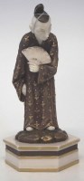 Lot 204 - Royal Worcester oriental figure.