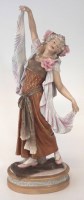 Lot 226 - Royal Dux figure of a lady.