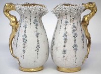 Lot 231 - Pair of amphora ewers.