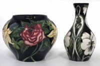 Lot 247 - Two boxed Moorcroft vases.