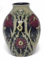 Lot 277 - Moorcroft vase, decorated with Poppies of Peace