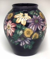 Lot 287 - Large Moorcroft vase, decorated with Royal