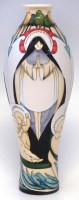 Lot 289 - Moorcroft trial vase, decorated with Mother and