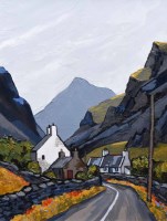 Lot 358 - David Barnes (1943-), "In the Pass"