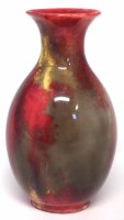 Lot 301 - Royal Doulton flambe vase.