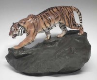 Lot 314 - Royal Doulton Tiger on rocks.