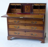 Lot 523 - George III bureau.