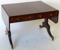 Lot 561 - Regency mahogany sofa table c1820.