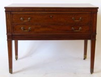 Lot 565 - Regency architects table possibly Gillows Lancaster.