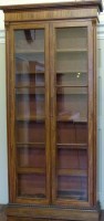 Lot 566 - Regency mahogany bookcase.