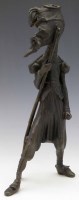 Lot 31 - Spelter figure of a musketeer.