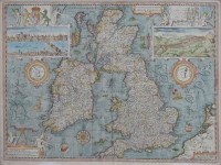 Lot 57 - John Speed, Map of the Kingdome of Great Britaine and Ireland.
