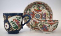 Lot 97 - Worcester tea bowl and saucer and cup.