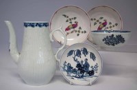 Lot 98 - Liverpool porcelain, to include a Christians