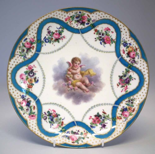 Lot 144 - Sevres plate.