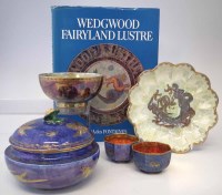 Lot 149 - Wedgwood Dragon dish, three bowls and a lidded