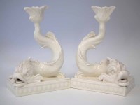 Lot 161 - Pair of Wedgwood Dolphins.
