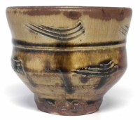 Lot 191 - Jim Malone (b.1946) Ainstable vase, incised with