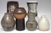 Lot 209 - Collection of Studio pottery,   to include a
