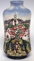 Lot 217 - Moorcroft vase, decorated ith Andalucia pattern