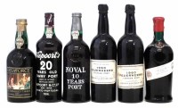 Lot 23 - Port: to include Niepoorts Tawny oak aged 1984