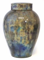 Lot 97 - Bernard Moore lidded vase.