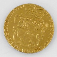 Lot 242 - George III gold half guinea.