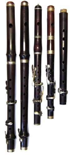 30 - Three small flutes and a piccolo.