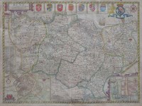 Lot 42 - John Speed, Map of Kent.