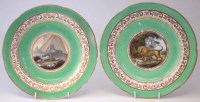 Lot 68 - Pair of Derby plates.