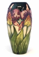 Lot 111 - Moorcroft vase, decorated with Orchid design