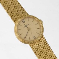 Lot 250 - Eterna 9ct gold lady's bracelet watch, 25.7g