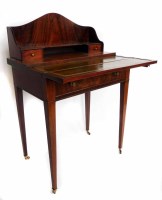 Lot 484 - Early 19th century mahogany lady's writing table