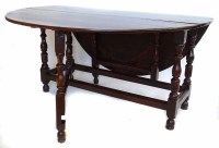 Lot 503 - 18th century gate-leg table