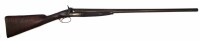 Lot 59 - Burrows Preston Percussion shotgun sold in aid of Christies NHS Foundation Trust.