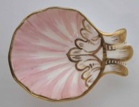 Lot 129 - Unusual English porcelain tea caddy spoon circa