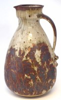 Lot 152 - Barbara Cass, a stoneware tall jug.
