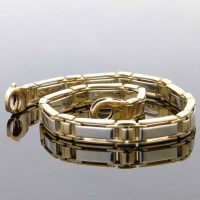 Lot 290 - 9ct gold bracelet